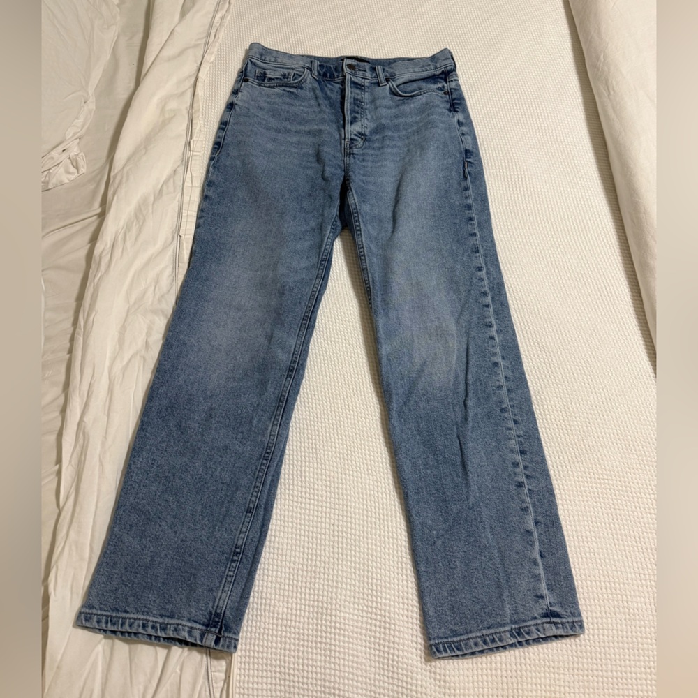 Banana Republic Straight Leg High Waisted Jean Size 30 (10) Regular